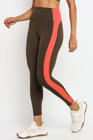 [CORE] Defynt Leggings - Berry / Espresso