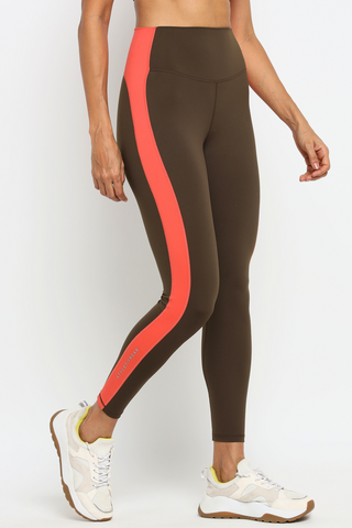 [CORE] Defynt Leggings - Berry / Espresso