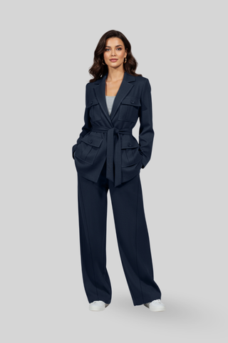 [EASYLUXE] Fly Blazer - Navy