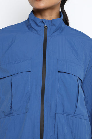 [AIRLITE] Spray Jacket - Azul/Black