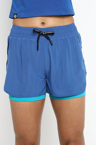 [CORE] Agility Shorts - Azul/Verde