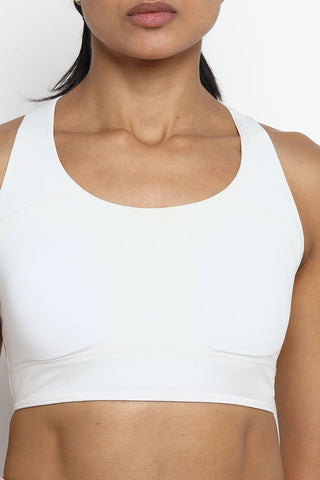 [CORE] Racerback Sportsbra - White