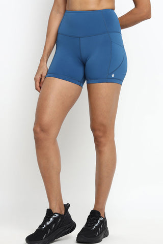 [CORE] Immerse Biker Shorts - Azul