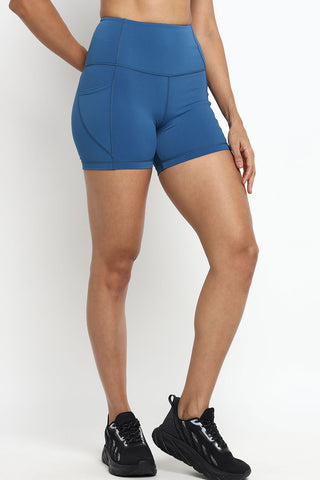 [CORE] Immerse Biker Shorts - Azul