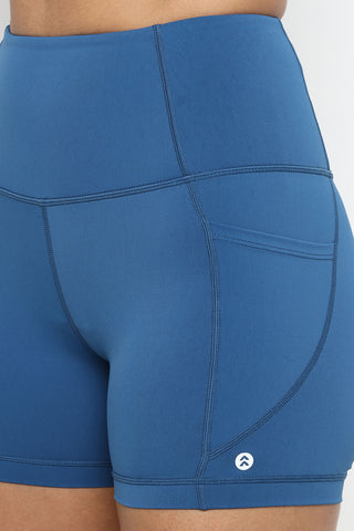 [CORE] Immerse Biker Shorts - Azul