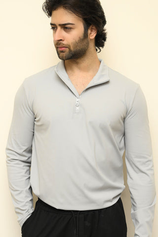 [CORE] Maverick Half Zip - Fog