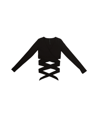 [CORE] Streamline Wraptop - Black - Tee - Athletifreak | Athletic & Gym Wear, Athleisure