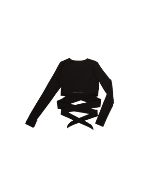 [CORE] Streamline Wraptop - Black - Tee - Athletifreak | Athletic & Gym Wear, Athleisure