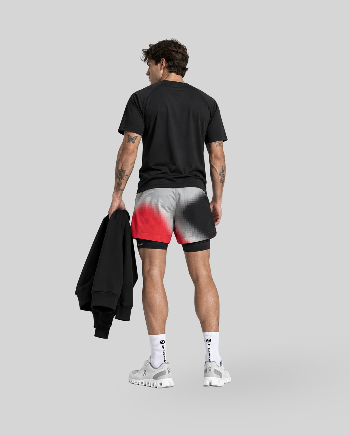 [CORE] Training Shorts 4" - Burn / Black-3