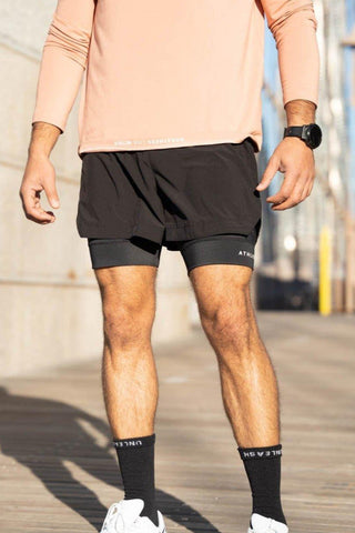 [CORE] Training Shorts 4" - Black/Black