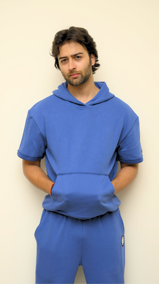 [EASYLUXE] Freestyle Hoodie - Azul