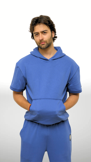 [EASYLUXE] Freestyle Hoodie - Azul