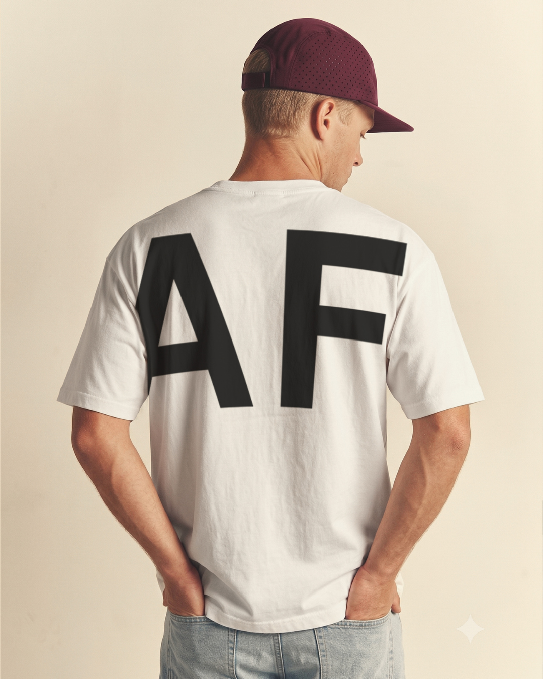 [GIVE AF] Running Hat - Cranberry-2