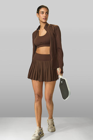[CORE] Rally Skort - Espresso