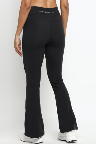 [AETHER] Flare Leggings - Black