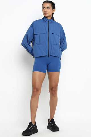 [AIRLITE] Spray Jacket - Azul/Black