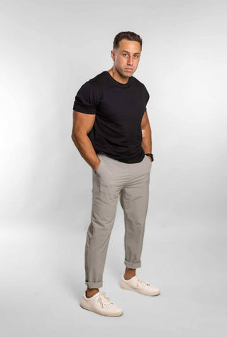 [AIRLOOM] Rover Pull On Pant - Heather Grey