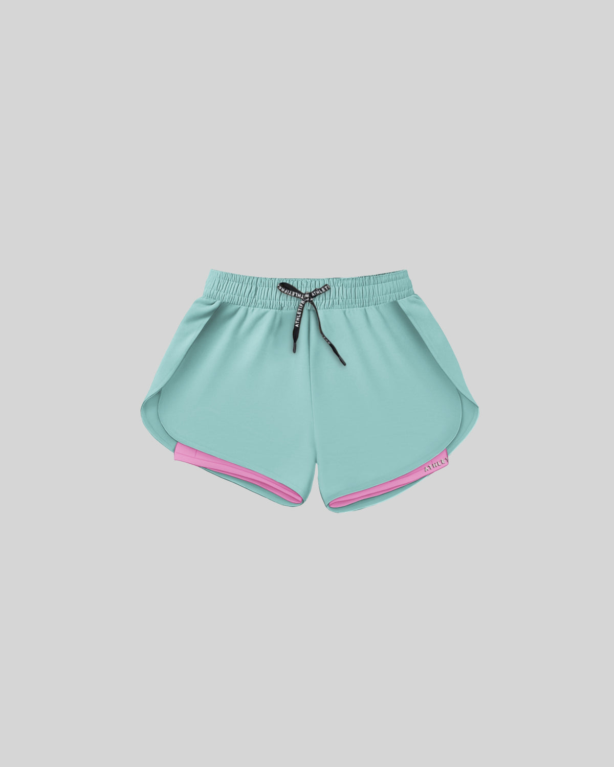 [CORE] Agility Shorts - Aqua / Blush-4
