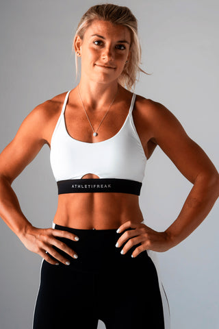 [CORE] Defynt Sportsbra - White / Black