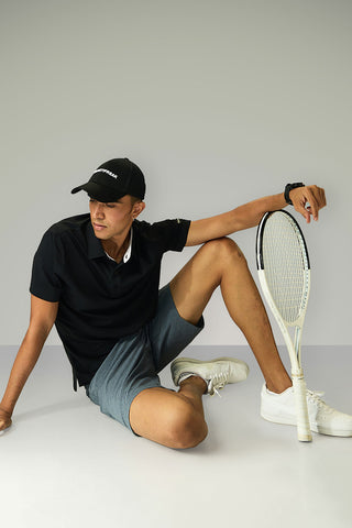 [INFINITECH] Tech Polo - Black