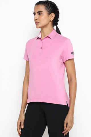[INFINITECH] Tech Polo - Blush