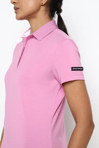 [INFINITECH] Tech Polo - Blush