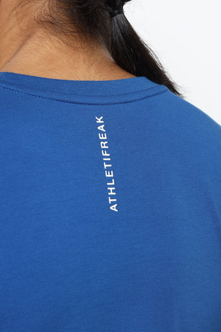 [INFINITECH] Training Crop Tee - Azul