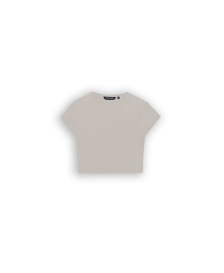 [INFINITECH] Training Crop Tee - Stone