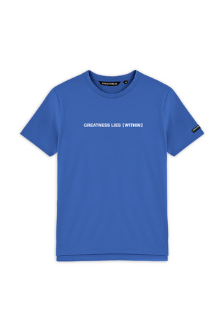[LIMITED EDITION] Greatness Lies Within Tee - Azul