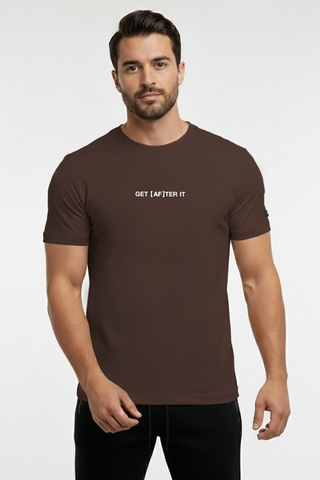 [LIMITED EDITION] GET [AF]TER IT Tee - Espresso
