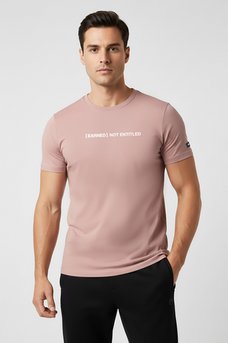 [LIMITED EDITION] EARNED NOT ENTITLED Tee - Rose