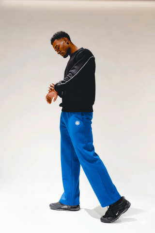 [EASYLUXE] Straight-leg Pants - Azul