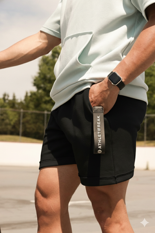 [EASYLUXE] Freestyle Shorts - Black