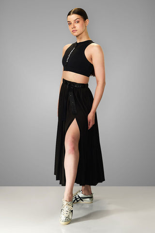 [STRYD] Grace Midi Skirt - Black