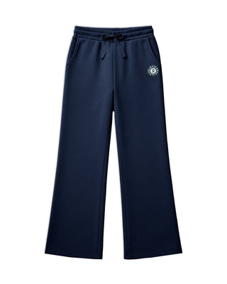 [ULTRALUX] Straight-leg Pants - Navy
