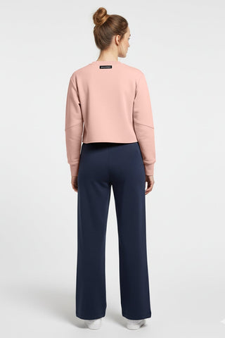 [ULTRALUX] Crossover Sweatshirt - Rose