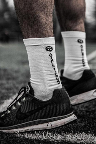 D.Feet the Odds Crew Socks - White
