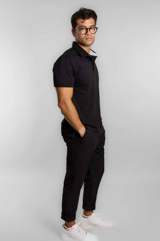 [AIRLOOM] Rover Pull On Pant - Black