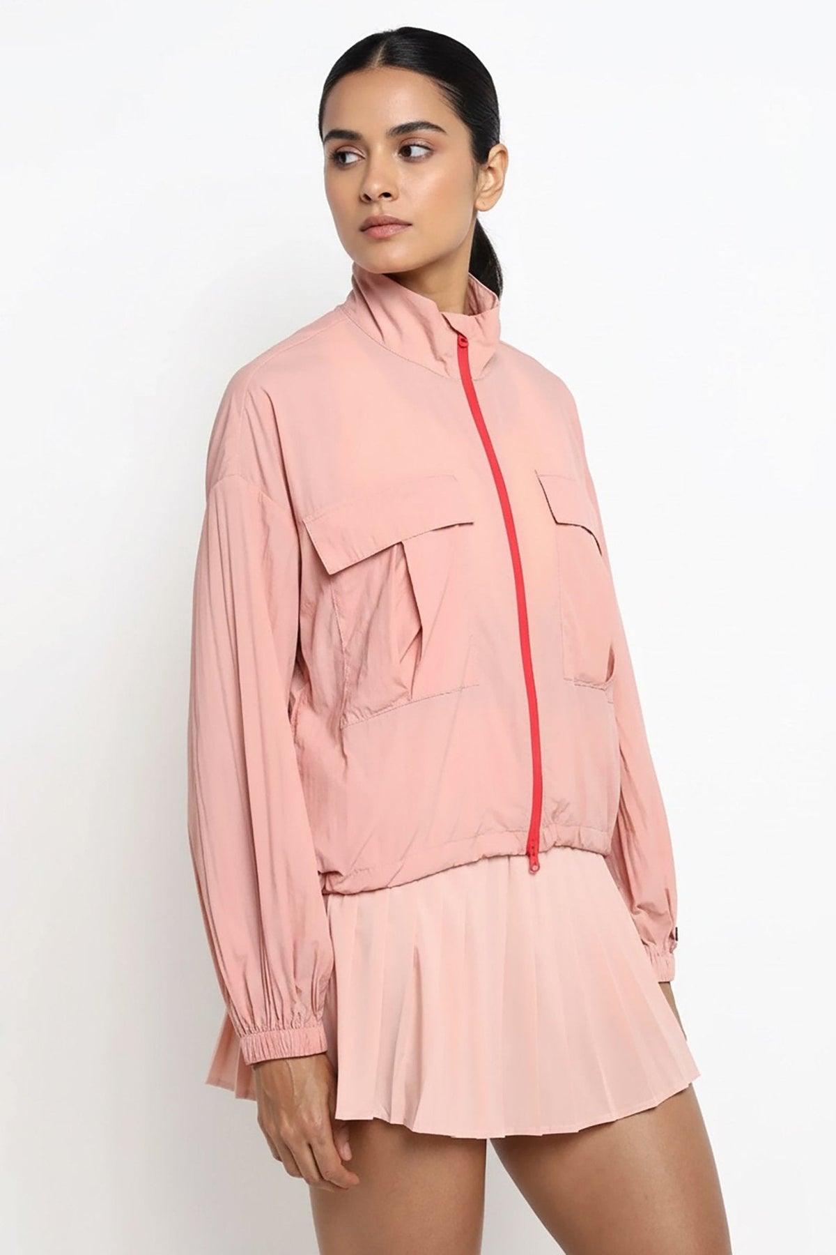 [AIRLITE] Spray Jacket - Rose - Jacket - Athletifreak | Athletic & Gym Wear, Athleisure