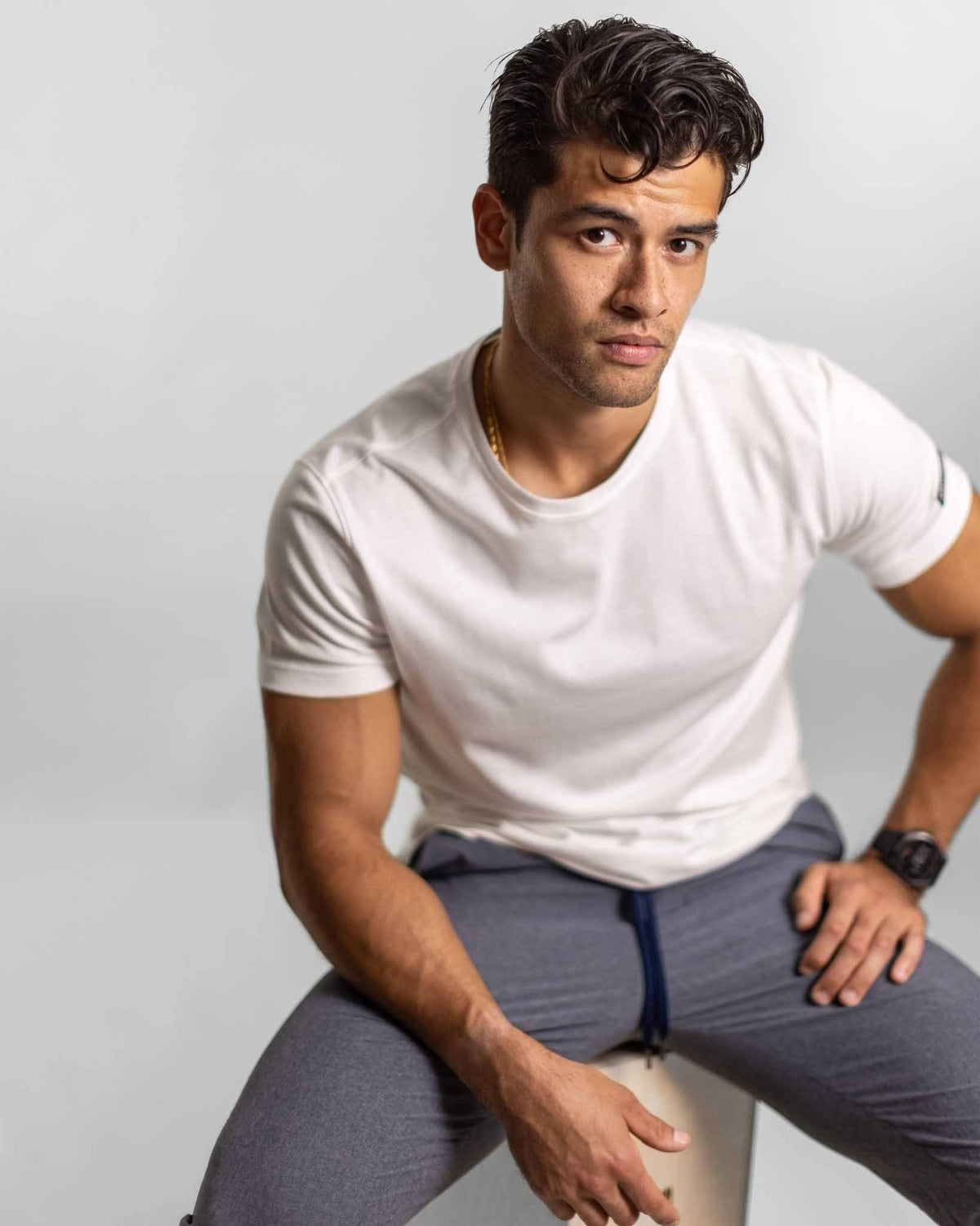 [AIRLOOM] Rover Pull On Pant - Heather Blue - Pants - Athletifreak | Athletic & Gym Wear, Athleisure