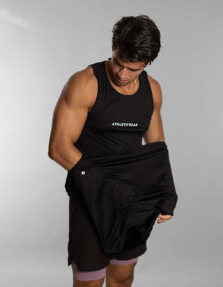 [AIRTECH] Training Tank - Black - Tank - Athletifreak | Athletic & Gym Wear, Athleisure