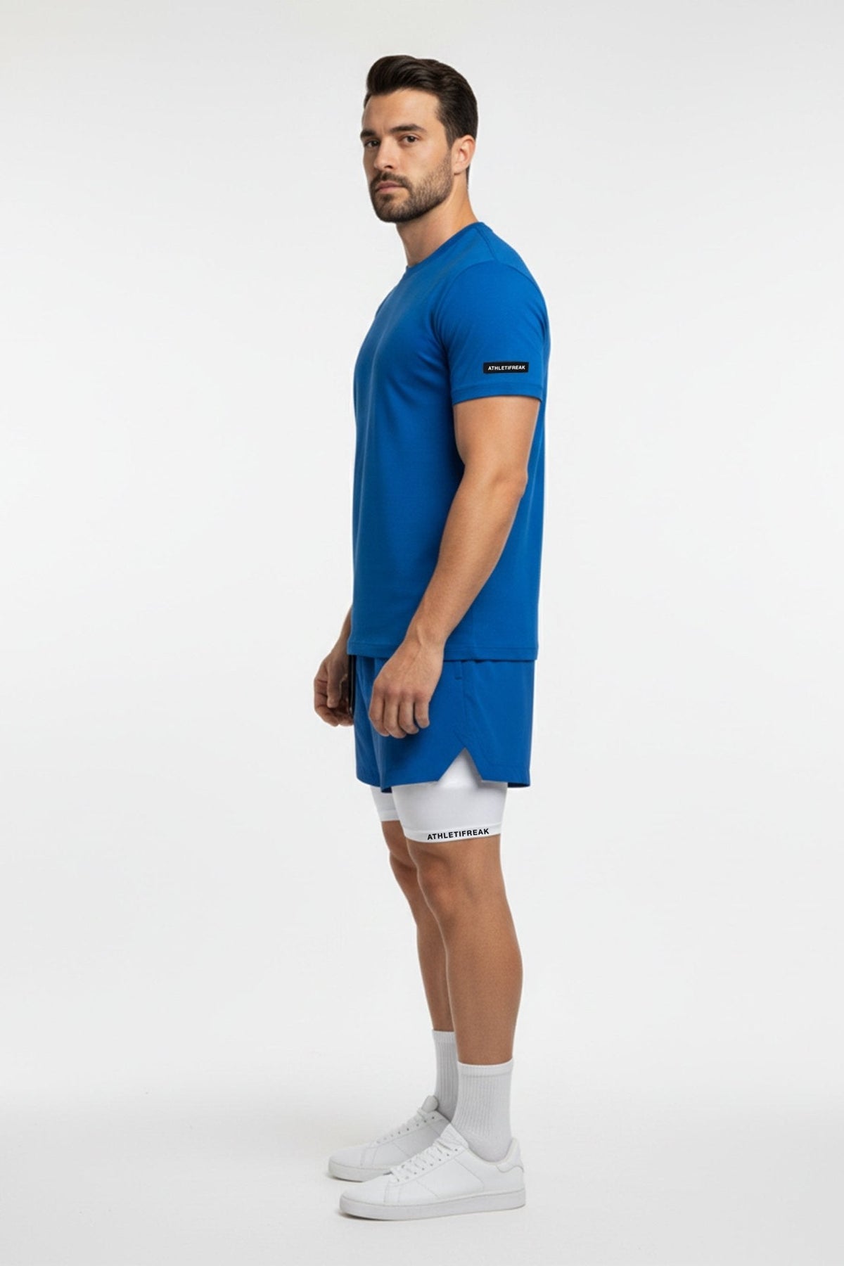 [ALWAYS ON] Classic Tee - Azul - Tee - Athletifreak | Athletic & Gym Wear, Athleisure