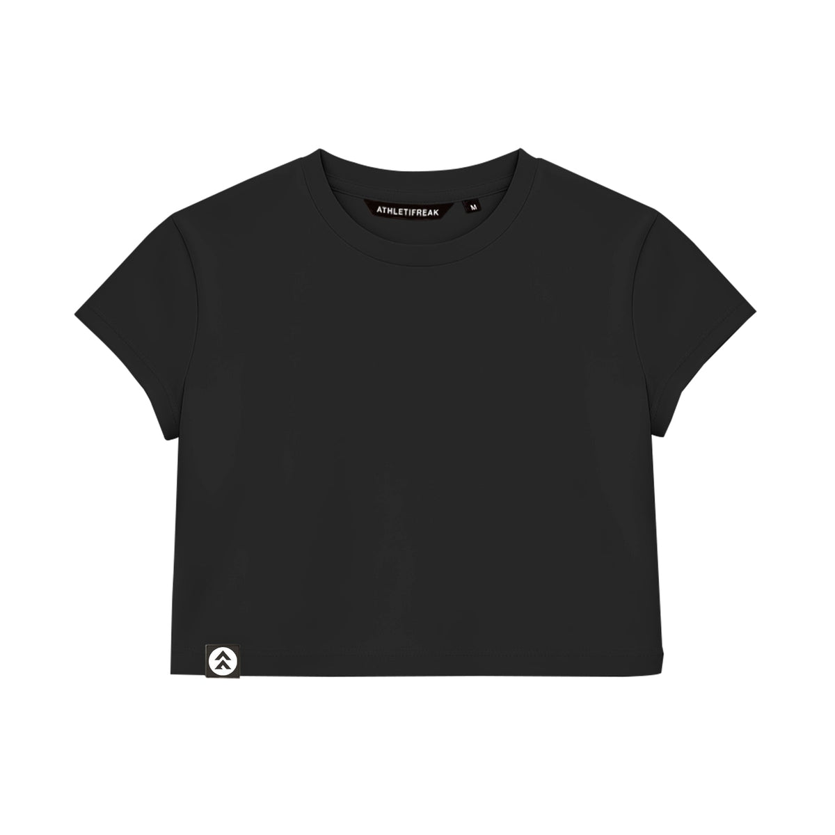 [ALWAYS ON] Crop Tee - Black - Tee - Athletifreak | Athletic & Gym Wear, Athleisure