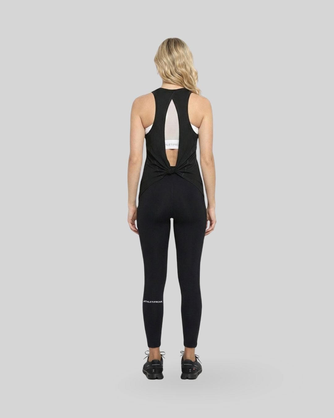 [ALWAYS ON] Knotty Tank - Black - Tank - Athletifreak | Athletic & Gym Wear, Athleisure