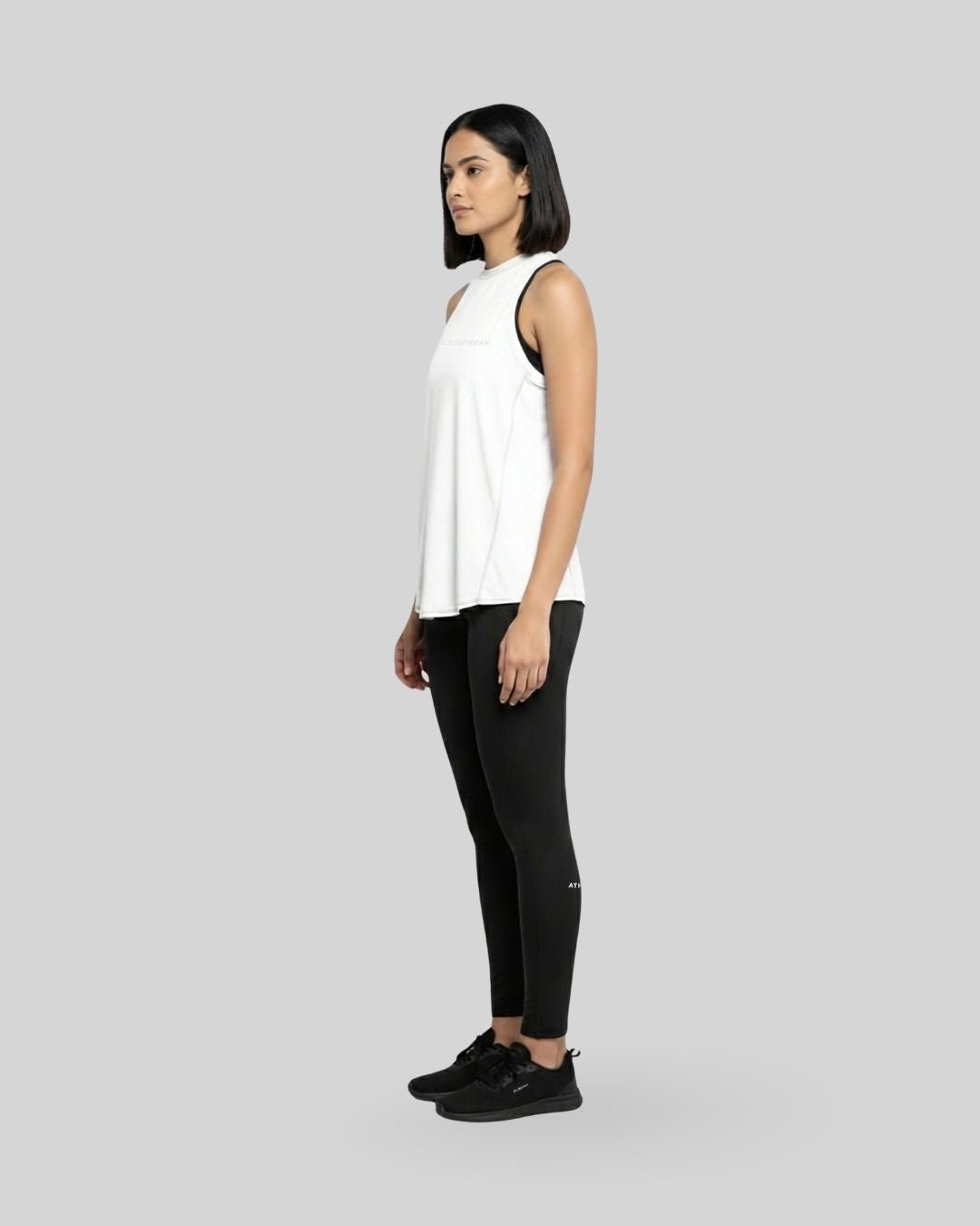 [ALWAYS ON] Knotty Tank - White - Tank - Athletifreak | Athletic & Gym Wear, Athleisure