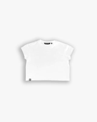 [ALWAYS ON] Crop Tee - White