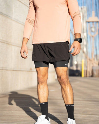 [CORE] Training Shorts 6" - Black/Black - Shorts - Athletifreak | Athletic & Gym Wear, Athleisure