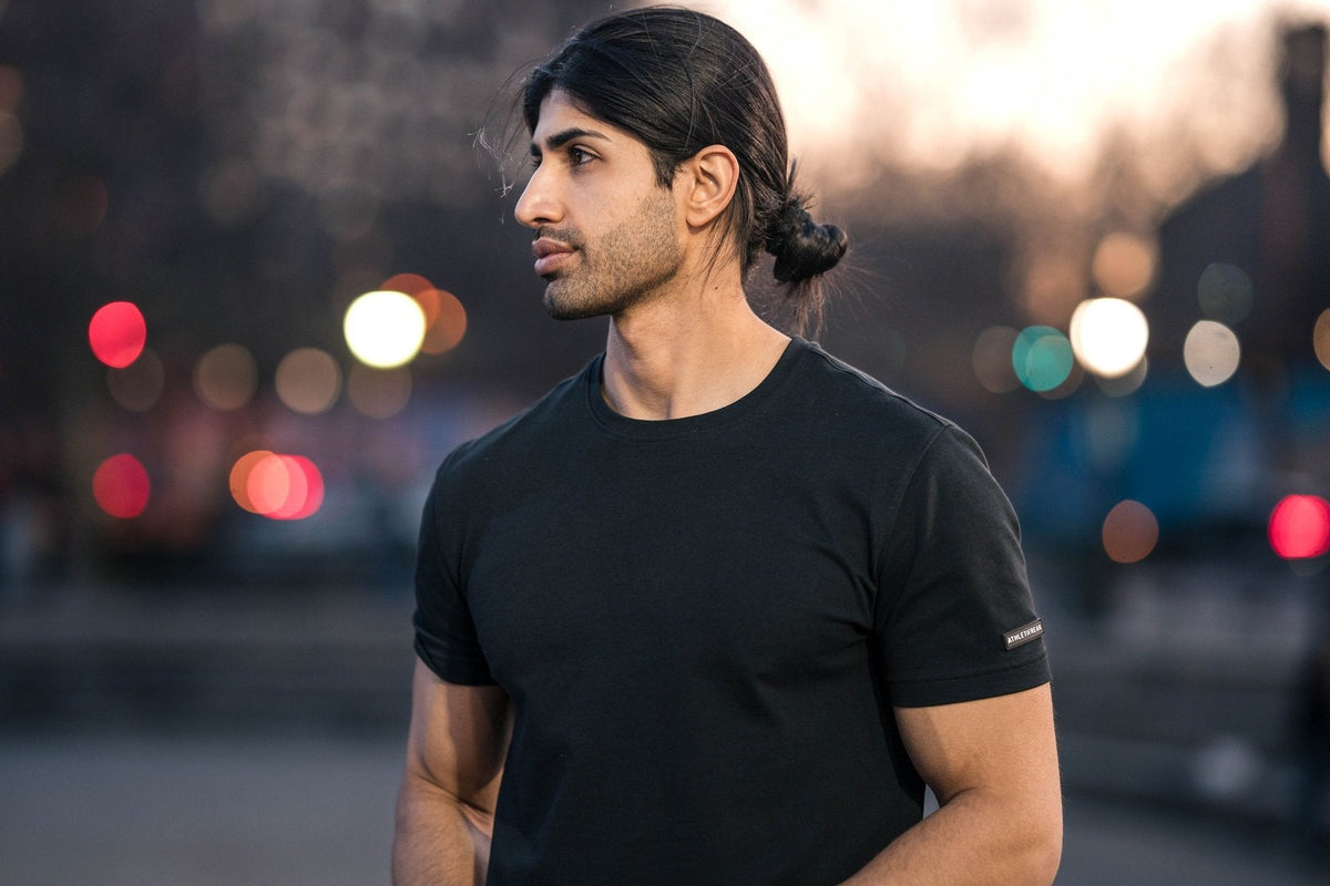 [HYBRID] Classic Tee - Black - Tee - Athletifreak | Athletic & Gym Wear, Athleisure