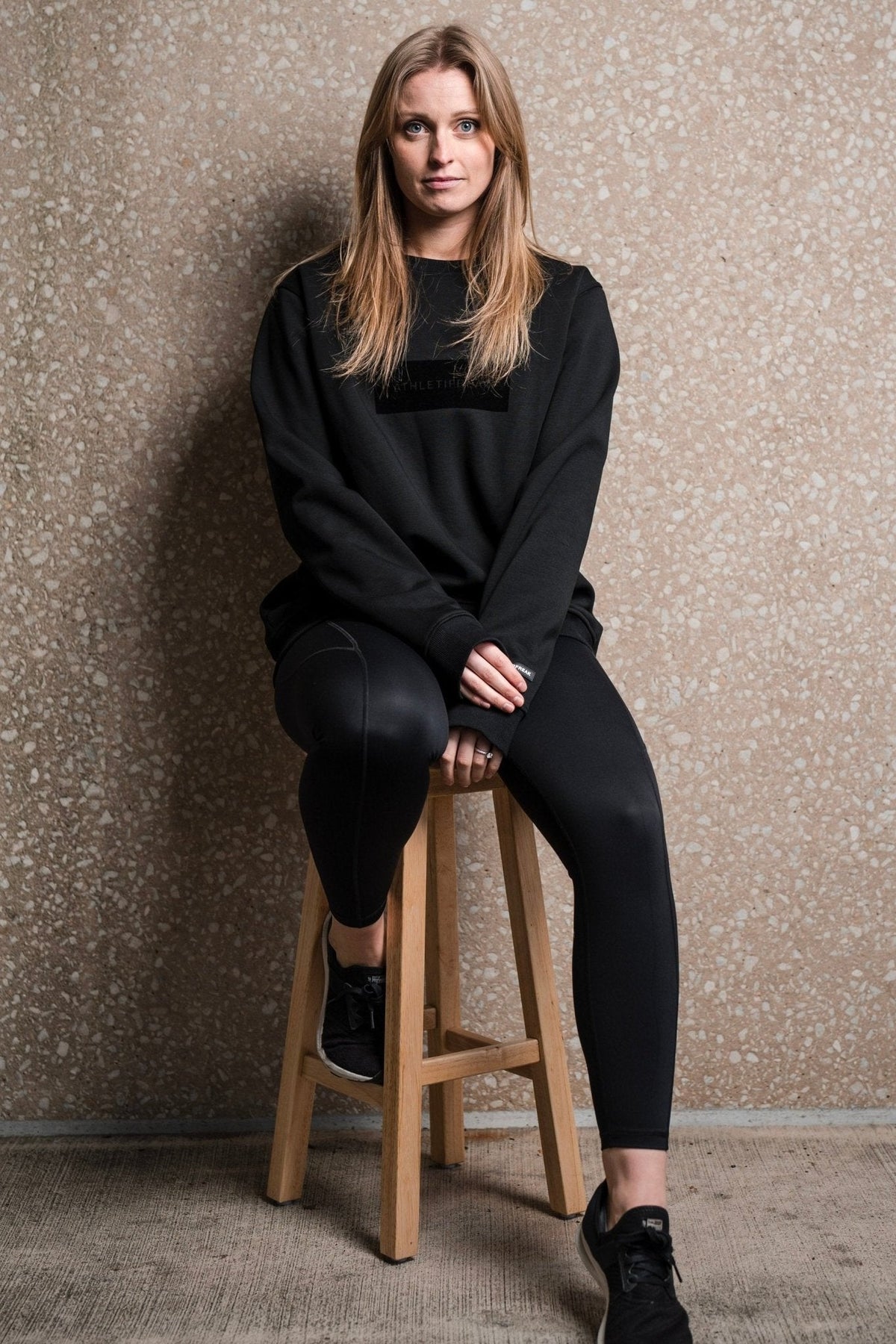 [ULTRALUX] Classic Crew Sweatshirt - Black - Sweatshirts - Athletifreak | Athletic & Gym Wear, Athleisure