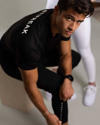 [AIRTECH] Training Tee - Black - Tee - Athletifreak | Athletic & Gym Wear, Athleisure